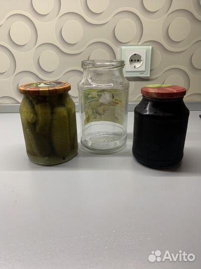 Банки под винтовые крышки 0,8л,0,7л, 0,5 л