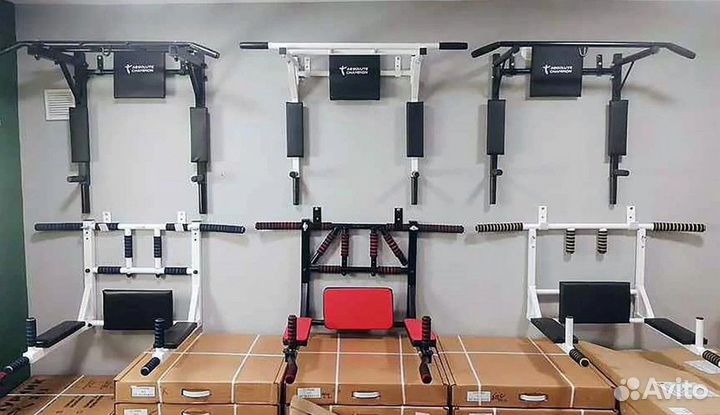 Турники настенные 3 в 1 ассортимент. Брусья, пресс