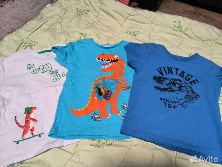 Вещи пакетом для мальчика 110