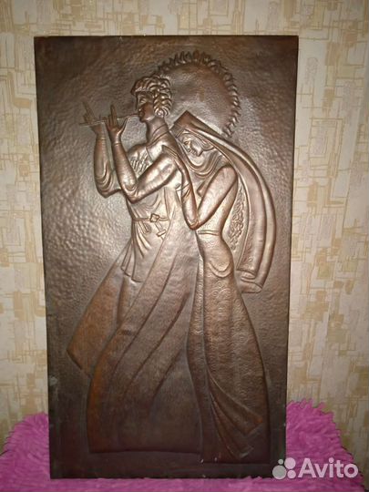 Чеканка ручная. Медь. СССР