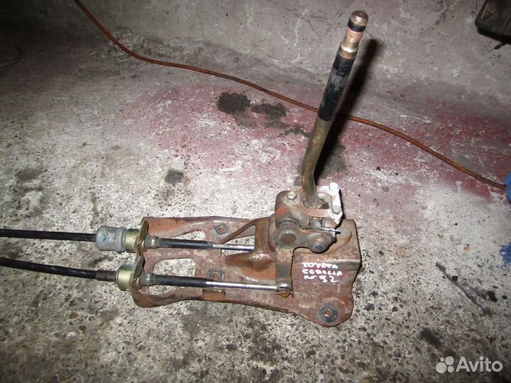 Кулиса с тросами toyota ae92 4afe