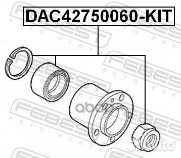 Подшипник ступицы передний fiat ducato RUS 2008