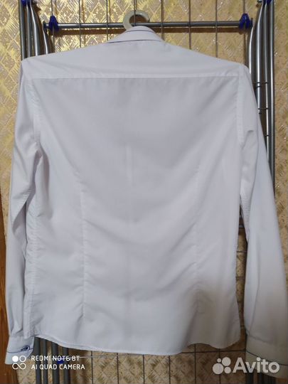 Рубашка белая мужская размер xxs