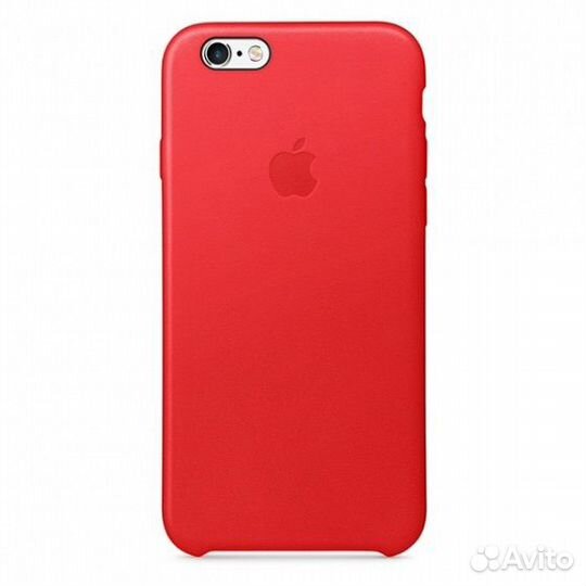 Leather Case (MKX2ZM/A) Product RED для iPhone 6s