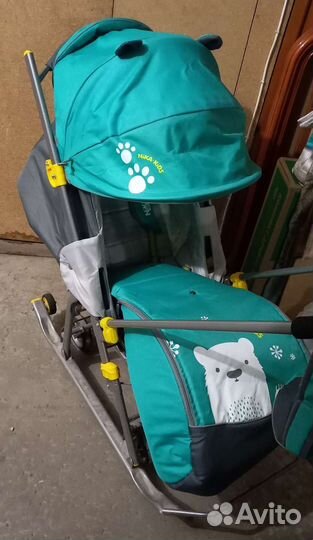 Коляска санки