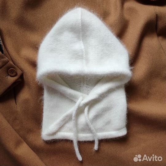 Капор из пуха норки в наличии