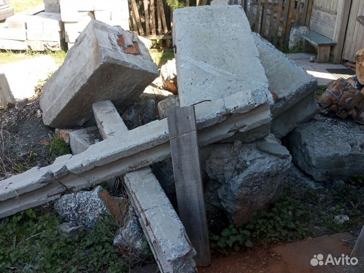 Бетонные блоки бу