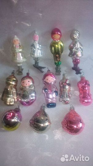 Елочные игрушки СССР