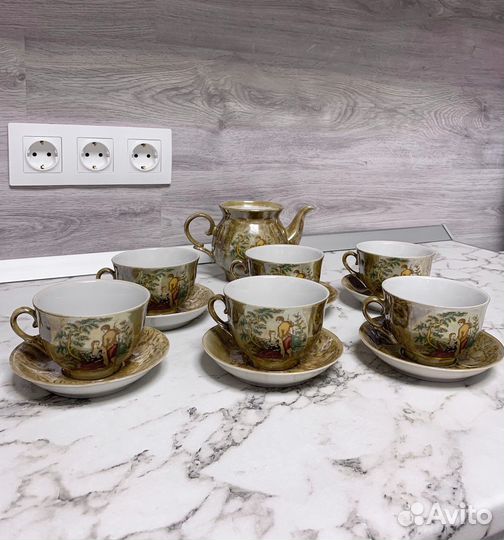 Чайный сервиз б/у
