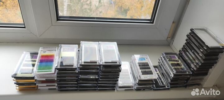 Материалы для наращивания ресниц бу