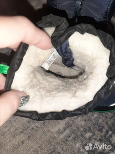 Сапоги зимние детские 30