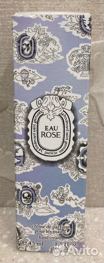 Diptyque Eau Rose парфюмированный крем для рук