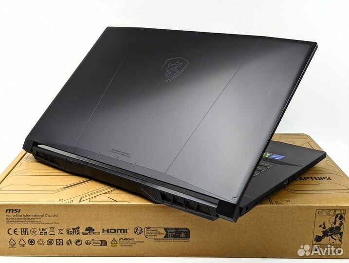 17.3 Игровой MSI Katana RTX4070/I7-12650H/32Gb/512