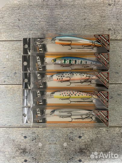 German Bandit топ-5 набор воблеров на судака