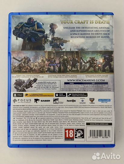 Warhammer 40000: Space Marine 2 Playstation 5