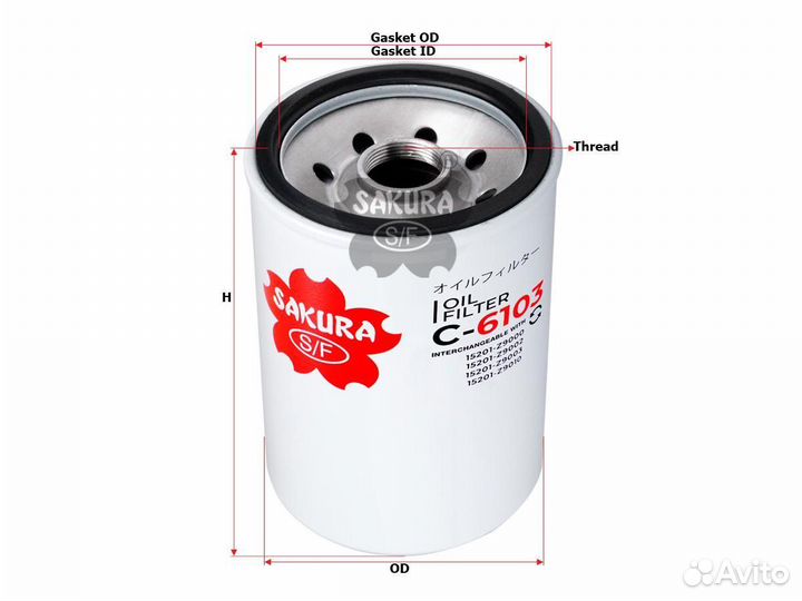 Фильтр масляный