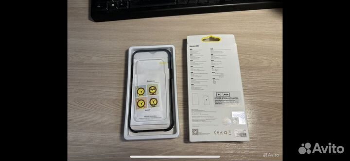 Защитное стекло на iPhone 13 pro MAX Baseus