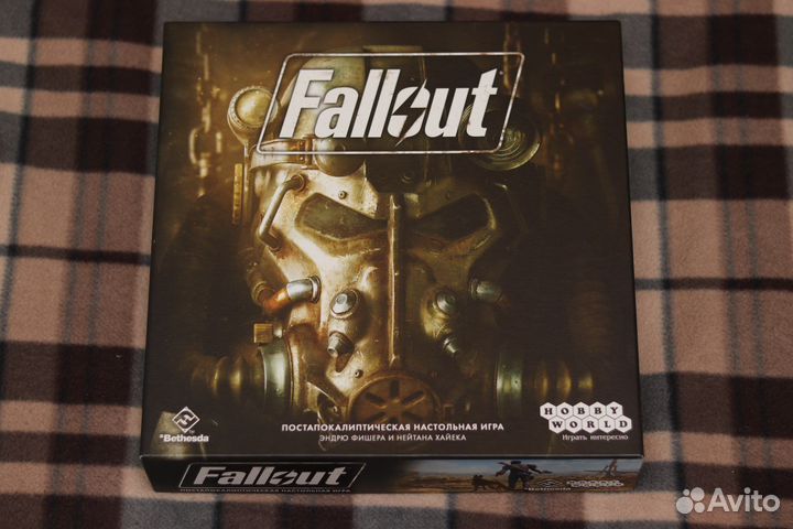Fallout Настольная игра + дополнение Атомные узы