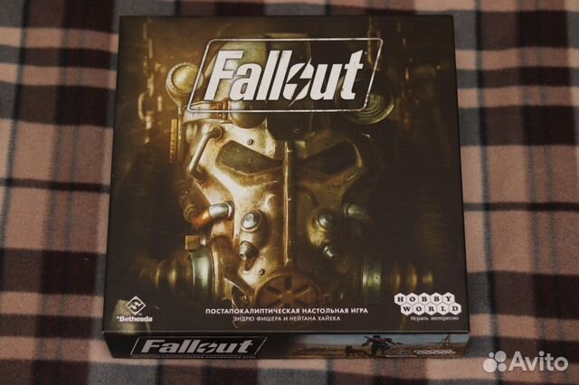 Fallout Настольная игра + дополнение Атомные узы