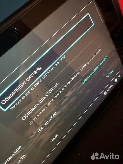Nintendo switch rev 1 прошитая