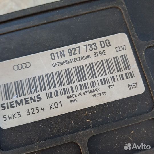 Эбу АКПП audi 01N