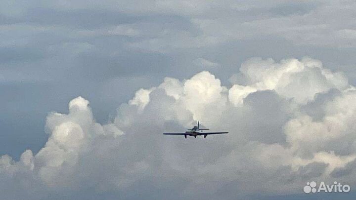 Полет на учебно-спортивном самолете Як-52