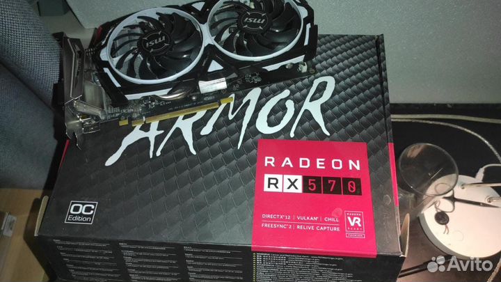 Видеокарта radeon rx 570