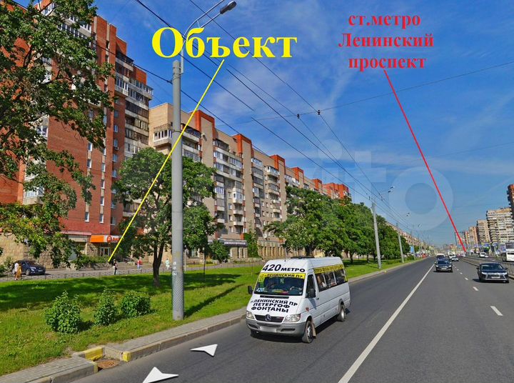 430м² проходное в спальном районе