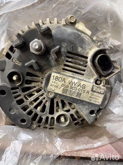 Генератор audi q7 4l Touareg 7l cayenne 957