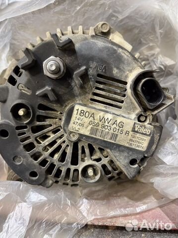 Генератор audi q7 4l Touareg 7l cayenne 957