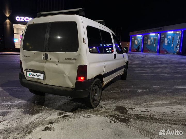Peugeot Partner 1.4 МТ, 2005, 396 585 км