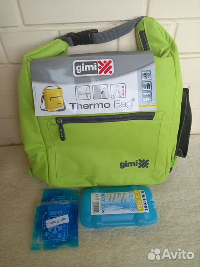 Сумка -термос новая + хладоэлемент