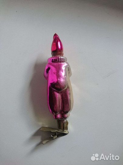 Ёлочные игрушки СССР 2 шт