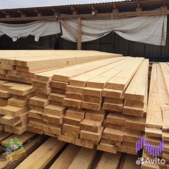 Брус 100х100 (150, 200) х6000