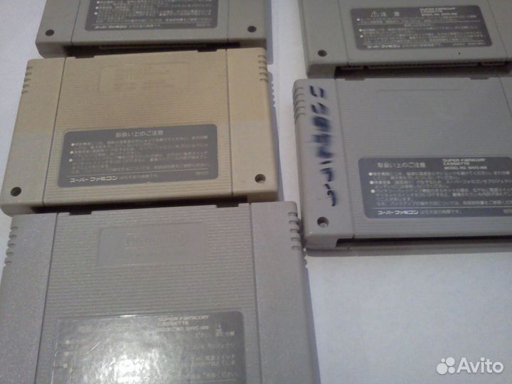 Snes Super Nintendo картриджи япония