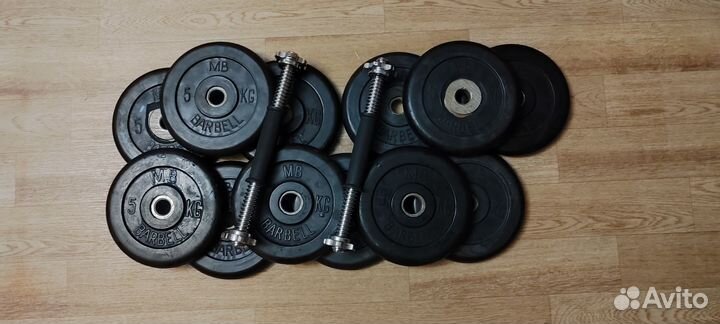 Гантели по 31 кг