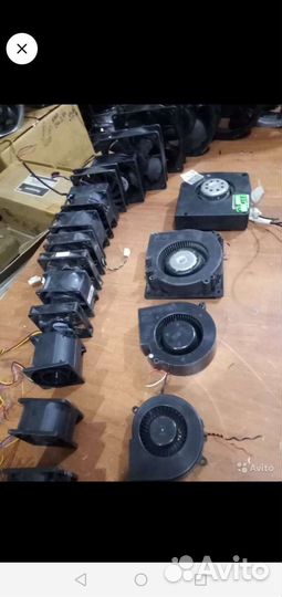 Вентилятор улитка 12-24в