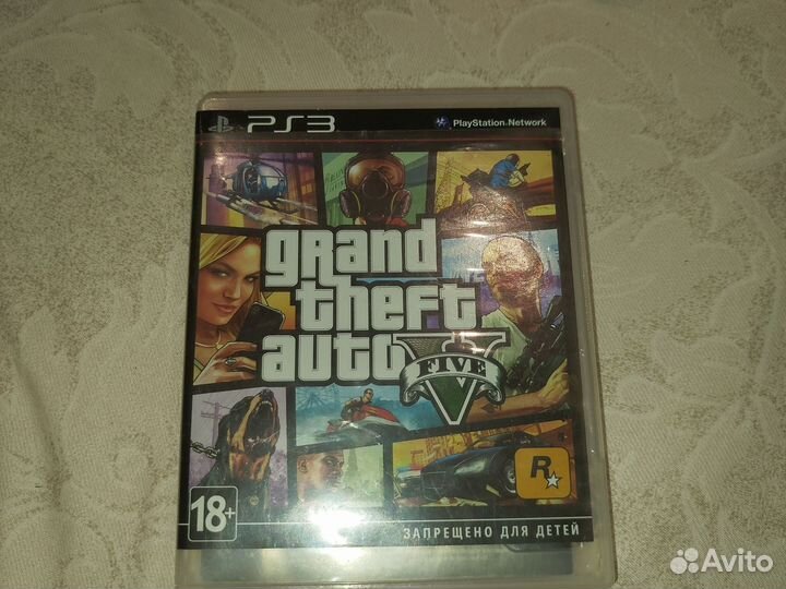 Игра для приставки GTA 5 для ps3