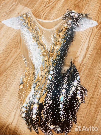 Купальник для художественной гимнастики 130-140см