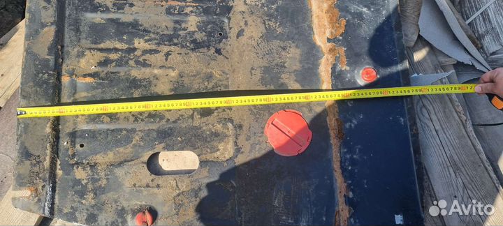 Металлическая защита двигателя