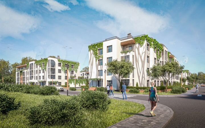 3-к. квартира, 79,6 м², 1/4 эт.