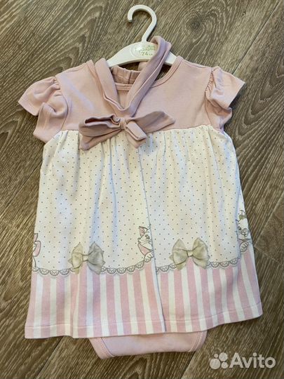 Пакет летних платьев для девочки 74-80