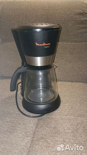 Кофеварка капельная moulinex caprio