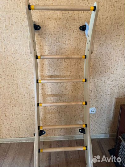 Детская шведская стенка деревянная