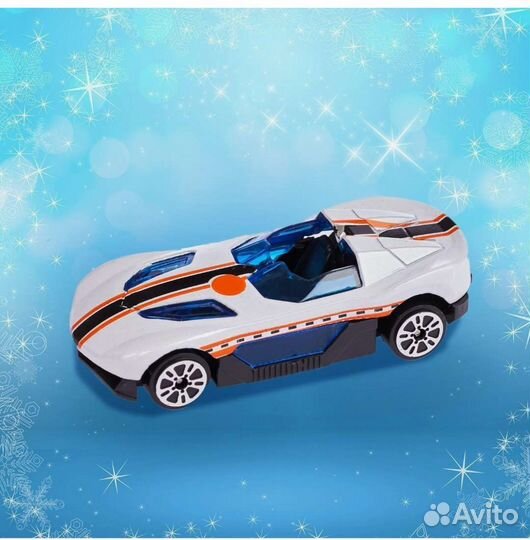 Новогодний шар с игрушкой «Машинка»