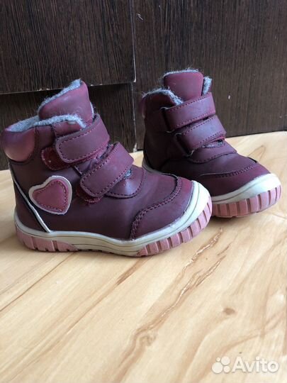 Ботинки демисезон для девочки 22 размер