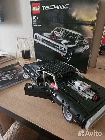 Lego technic 42111 dodge charger доминика торетто