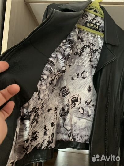 Косуха из натуральной кожи