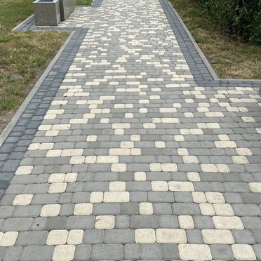 Укладка тротуар тротуарной плитки
