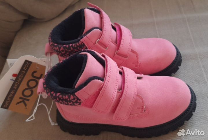 Ботинки демисезонные для девочки 30 новые